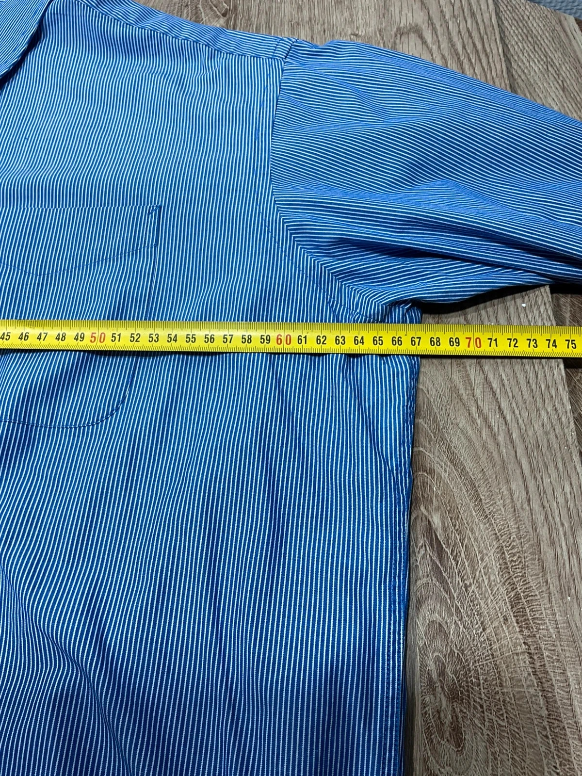 Chemise Tommy Hilfiger Crest XL 17 32-33 Chic 100% Coton Rayée Bleu – photo 13